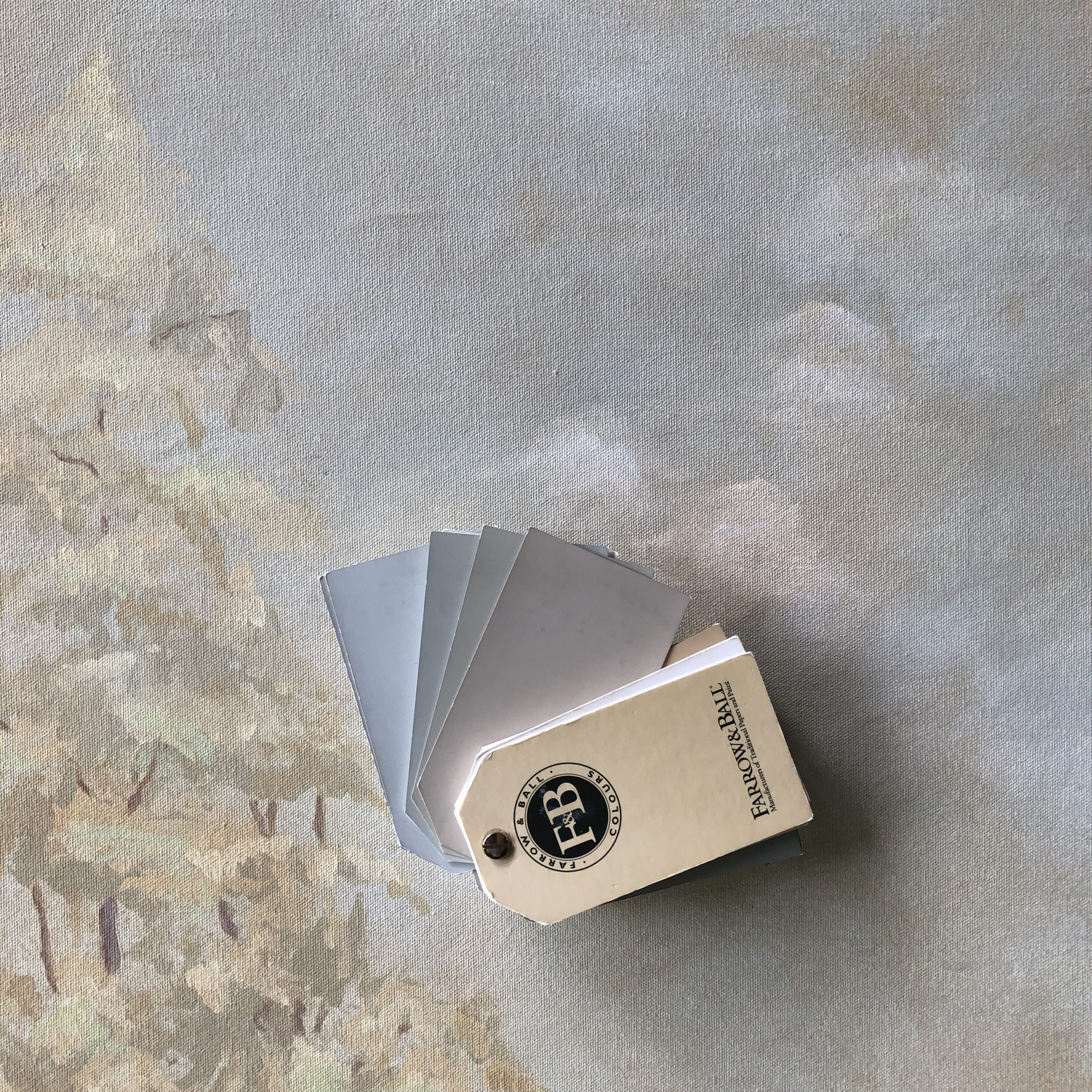 Landscape Wall Mural and Farrow & Ball