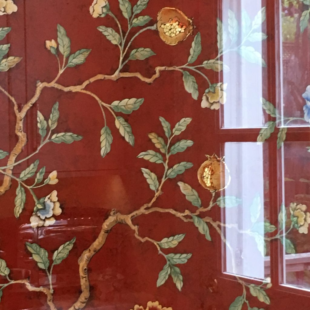 Eglomise Chinoiserie Mural