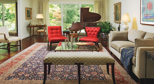 Billet Collins hand painted silk throw