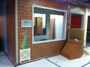 topiaries at the brick house on the corner