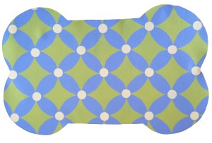 Mod Squad Dog Bowl Mat