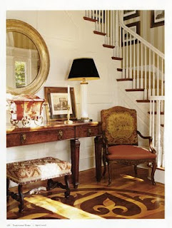 Floor Foyer Medallion, Lisa Vandenburgh Design