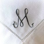 Hand Painted Cocktail Napkin, Marika Meyer Interiors